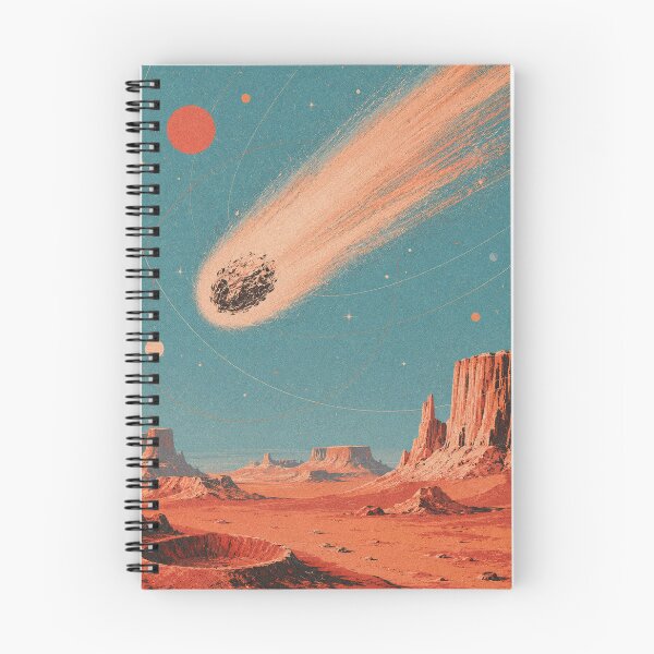 Item preview, Mars Comet Cosmic Illustration designed and sold by AHOK-lab.