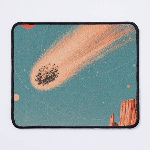 Item preview, Mars Comet Cosmic Illustration designed and sold by AHOK-lab.