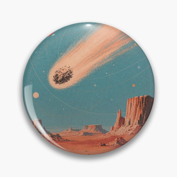 Item preview, Mars Comet Cosmic Illustration designed and sold by AHOK-lab.