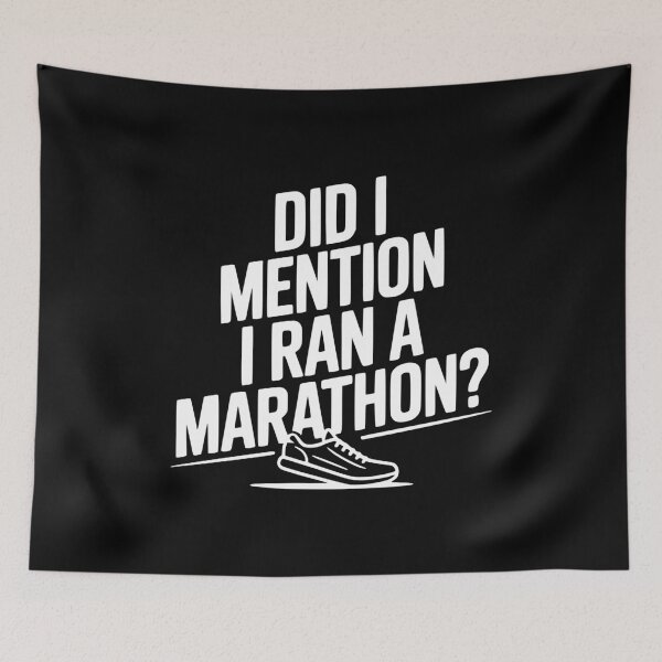 Item preview, Did I Mention I Ran a Marathon? designed and sold by Frank Ring.