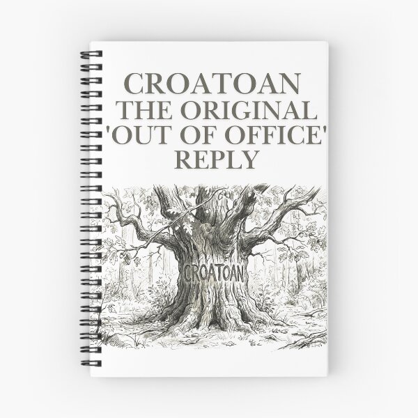 Item preview, CROATOAN: The original 'Out of Office' reply designed and sold by Sundaynights72.