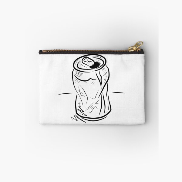 Item preview, Crushed Soda Can Line Art Sketch designed and sold by MirkoArtS.