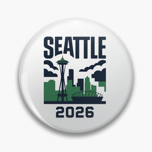 Item preview, Seattle 2026  Space Needle Stadium Skyline T-Shirt V22 designed and sold by DarylWelsh2024.