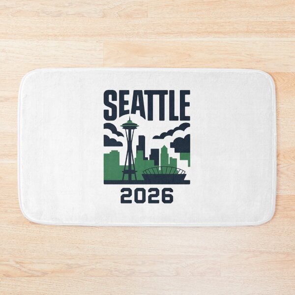 Item preview, Seattle 2026  Space Needle Stadium Skyline T-Shirt V22 designed and sold by DarylWelsh2024.