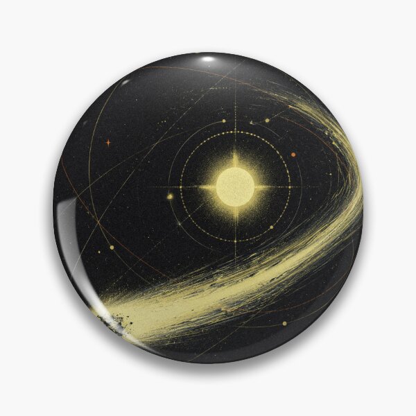 Item preview, Orbital Comet Cosmic Illustration designed and sold by AHOK-lab.