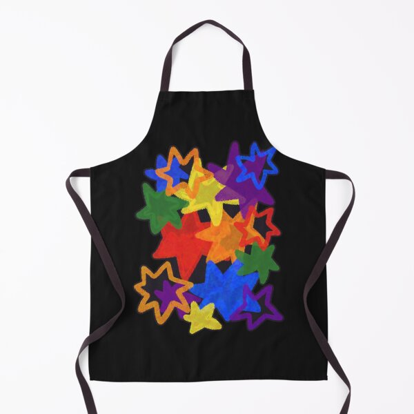 Item preview, Rainbow Starry Pride Flag Art | Rainbow Star Burst Design designed and sold by ghostieking.