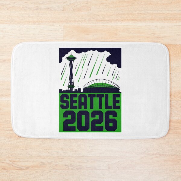 Item preview, Seattle 2026  Space Needle Stadium Skyline T-Shirt V23 designed and sold by DarylWelsh2024.