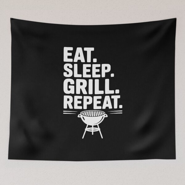 Item preview, Eat. Sleep. Grill. Repeat. designed and sold by Frank Ring.
