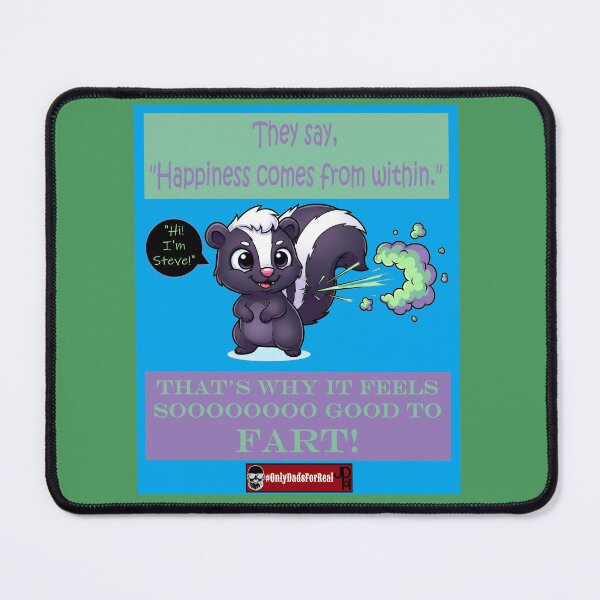 Item preview, Farting Skunk (Blue) *More Colors Available in Collection designed and sold by OnlyDadsForReal.