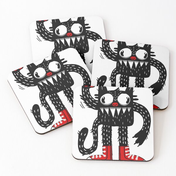 Item preview, waving king black cat designed and sold by delyo.