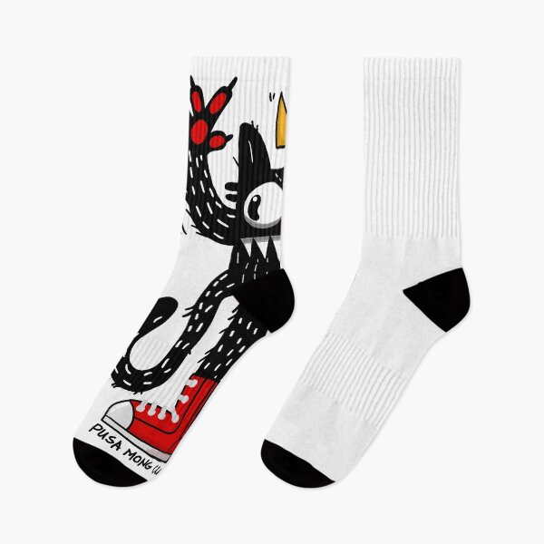 Item preview, waving king black cat designed and sold by delyo.