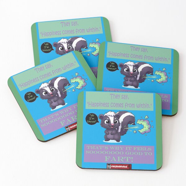 Item preview, Farting Skunk (Blue) *More Colors Available in Collection designed and sold by OnlyDadsForReal.