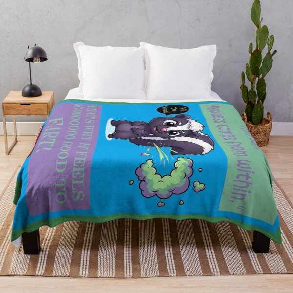 Item preview, Farting Skunk (Blue) *More Colors Available in Collection designed and sold by OnlyDadsForReal.