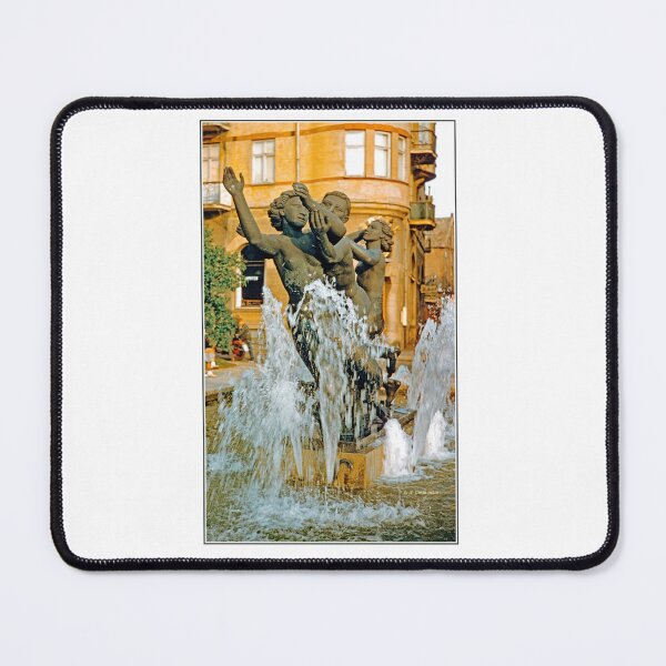 Item preview, A Walk by the Sea Fountain, Helsingborg, Sweden, 1959 designed and sold by AMacGPhilly.