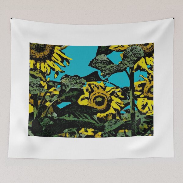 Item preview, "Sunflowers in the field" designed and sold by JerzyCzechon.