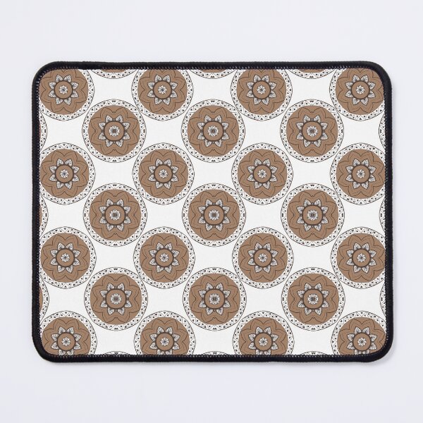 Item preview, Boho Mandala Seamless Pattern – Neutral Geometric Floral Ornament Design designed and sold by Barelythere2324.