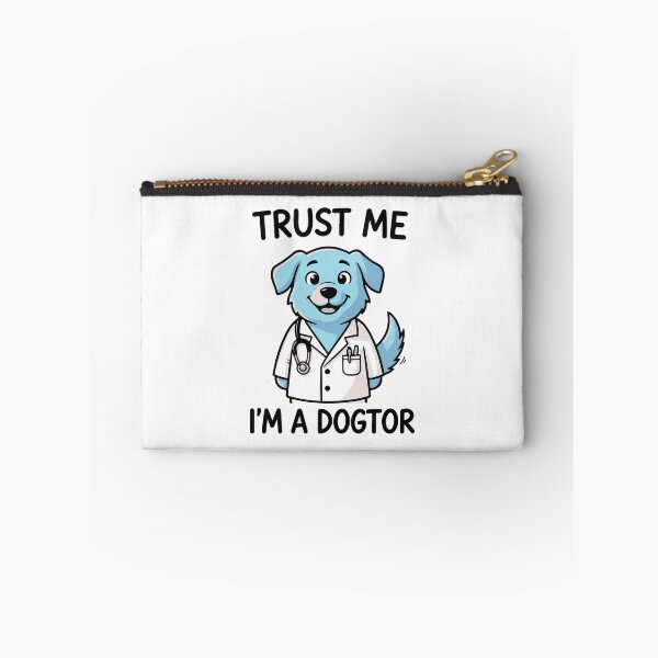 Item preview, Trust Me Im A Dogtor Funny Dog Doctor Art designed and sold by FlatInkStudio.
