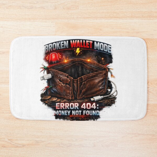 Item preview, Broken Wallet Mode — Error 404: Money Not Found designed and sold by ivodanivan.