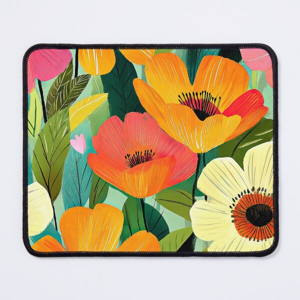 Item preview, Vibrant Colorful Floral Meadow Modern Contemporary designed and sold by DEC02.