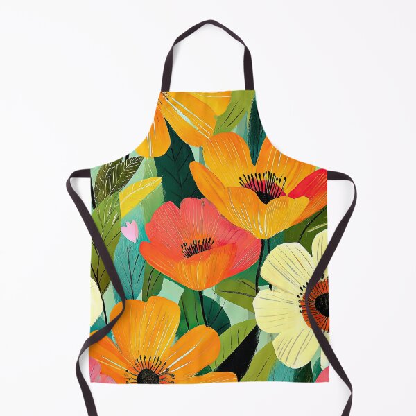 Item preview, Vibrant Colorful Floral Meadow Modern Contemporary  designed and sold by DEC02.