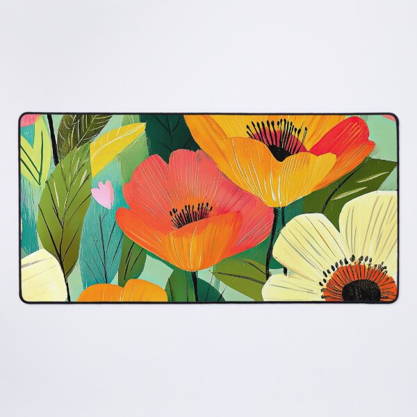 Item preview, Vibrant Colorful Floral Meadow Modern Contemporary designed and sold by DEC02.