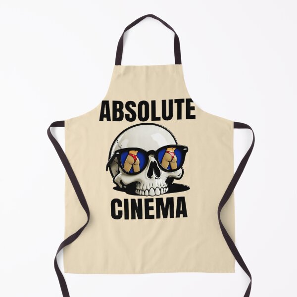 Item preview, Absolute Cinema Skull Sunglasses Graphic — Funny Meme Culture Streetwear designed and sold by SkTee2k.