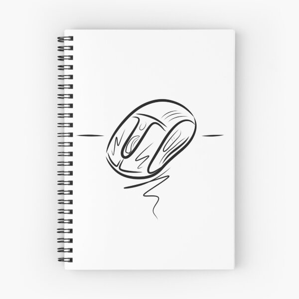 Item preview, Computer Mouse Line Art Sketch designed and sold by MirkoArtS.