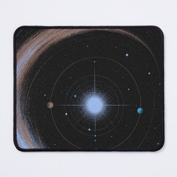 Item preview, Comet Orbit Cosmic Illustration designed and sold by AHOK-lab.