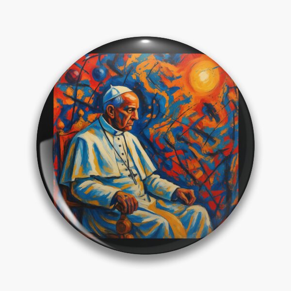 Item preview, Space Cathedral of Dreams Tarot Card The Pope #9 designed and sold by Helios Be. Lavsh.