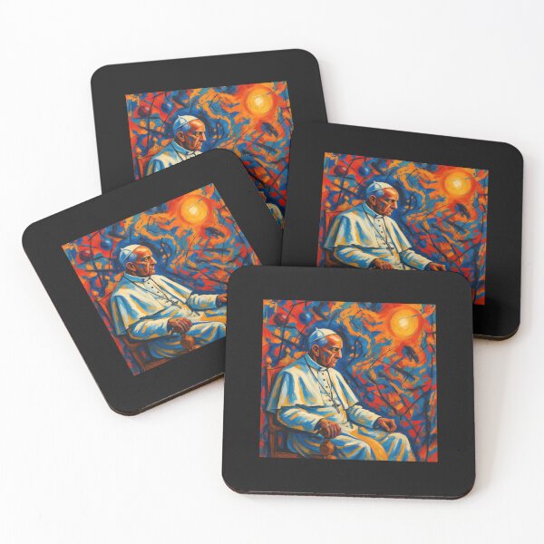 Item preview, Space Cathedral of Dreams Tarot Card The Pope #9 designed and sold by Helios Be. Lavsh.