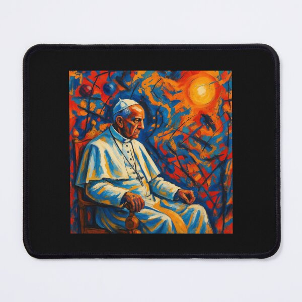 Item preview, Space Cathedral of Dreams Tarot Card The Pope #9 designed and sold by Helios Be. Lavsh.