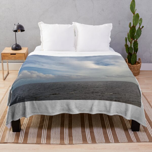 Item preview, Cloudy Beach Day by the Ocean. designed and sold by Pearls1.