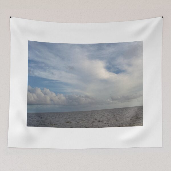Item preview, Cloudy Beach Day by the Ocean. designed and sold by Pearls1.