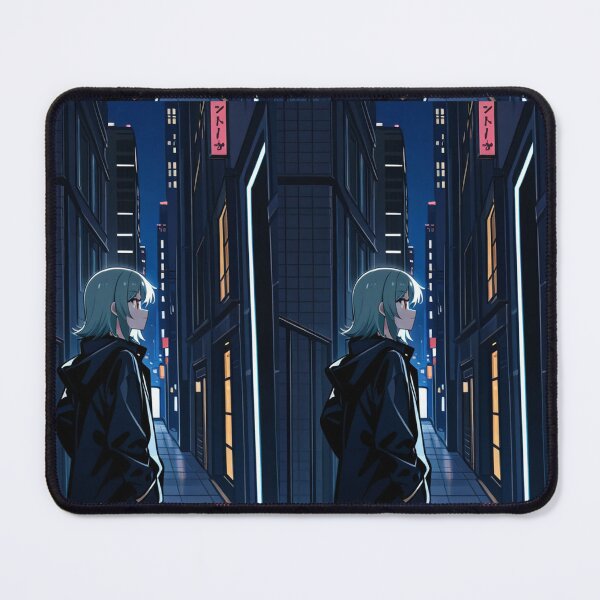 Item preview, Anime - Girl Night Alley Contemplation designed and sold by AnimeShin.