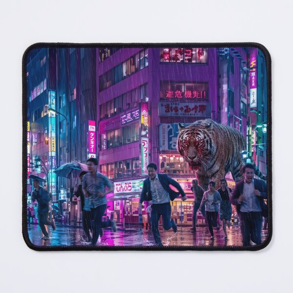 Item preview, Neo Tokyo Rain: The Crimson Eye Tiger designed and sold by Neo Tokio.