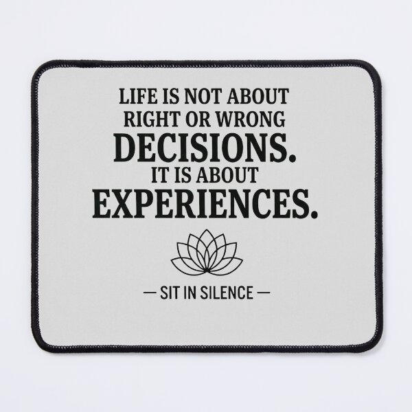 Item preview, Life Is About Experiences—Soft Stillness.  designed and sold by SitInSilence24.
