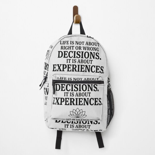 Item preview, Life Is About Experiences—Soft Stillness.  designed and sold by SitInSilence24.