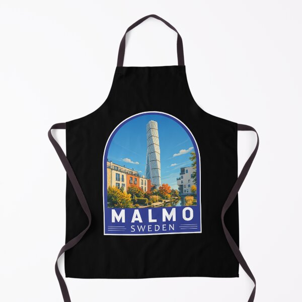 Item preview, Malmo Sweden Travel Art Emblem designed and sold by KrisSidDesigns.