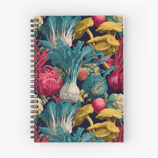Item preview, Fresh Vegetables Vegetarian Food Retro Pattern designed and sold by SecretDicer.