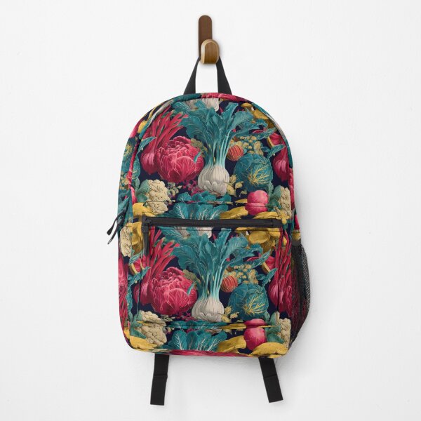 Item preview, Fresh Vegetables Vegetarian Food Retro Pattern designed and sold by SecretDicer.
