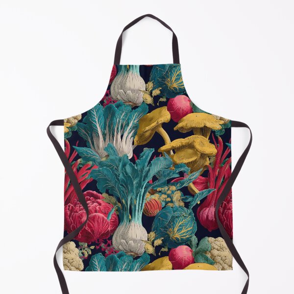 Item preview, Fresh Vegetables Vegetarian Food Retro Pattern designed and sold by SecretDicer.