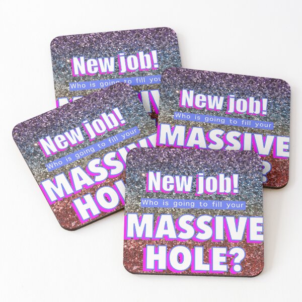 Item preview, Who will fill your MASSIVE WHOLE - retirement / leaving card  designed and sold by Martyndesigns.