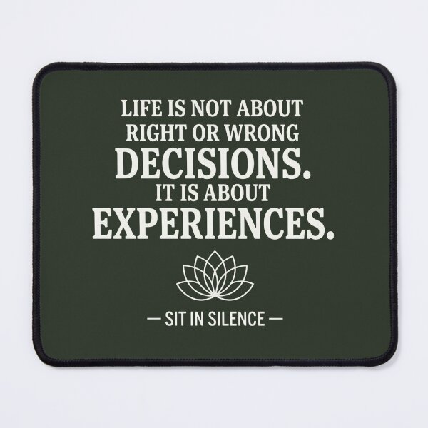 Item preview, Copy of Life Is About Experiences—Noir Lotus. designed and sold by SitInSilence24.