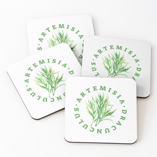Item preview, Artemisia Dracunculus (Tarragon) Circular Illustration designed and sold by The Green Shop.