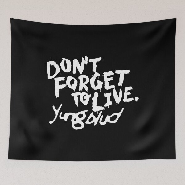 Item preview, Yungblud Dont Forget To Live designed and sold by ElzaDailyArt.