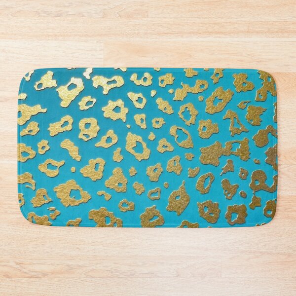 Item preview, Gold and Teal Leopard Print Style designed and sold by PeacefulD-signs.