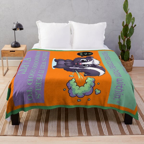 Item preview, Farting Skunk (Orange) *More Colors Available in Collection designed and sold by OnlyDadsForReal.