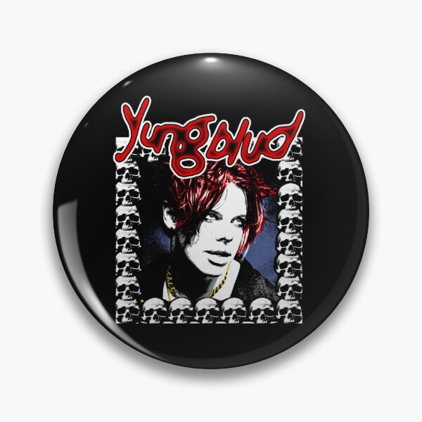 Item preview, Yungblud Skull Framed Rock Musician designed and sold by ElzaDailyArt.