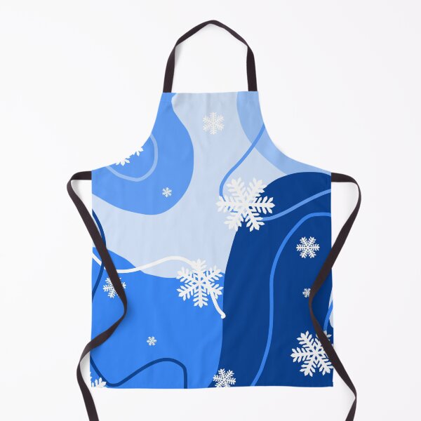 Item preview, Blue Winter Snowflake Abstract Pattern designed and sold by Reemartglow-.