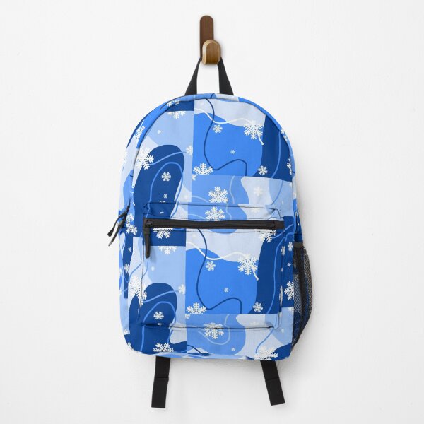 Item preview, Blue Winter Snowflake Abstract Pattern designed and sold by Reemartglow-.
